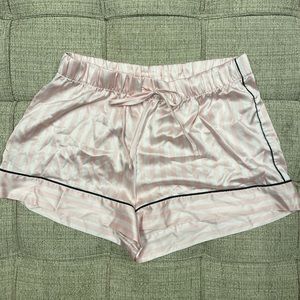 Victoria’s Secret pink silk pajama bottoms shorts size - small